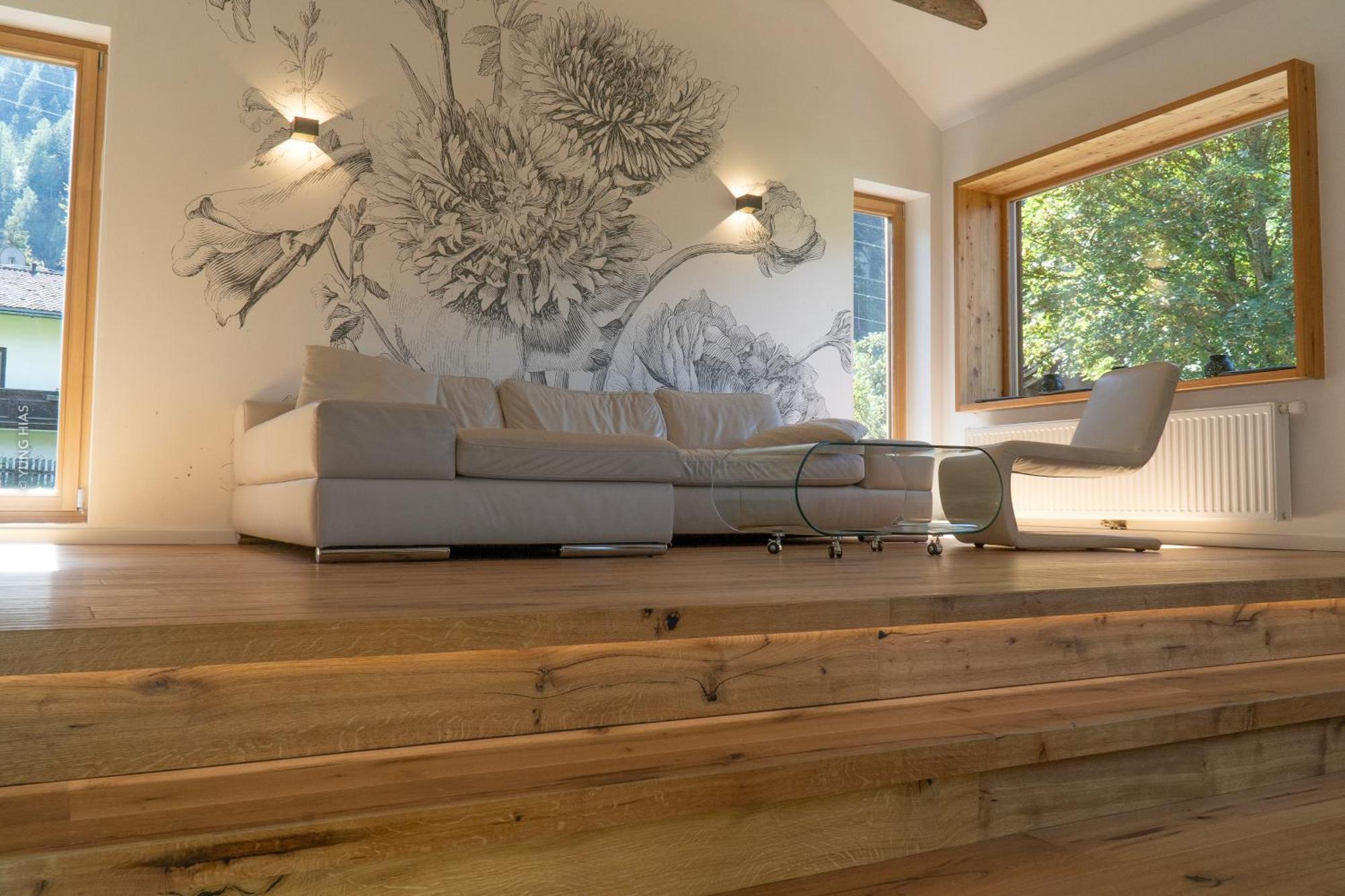 Chalet Schmelz Huette Mit Sauna Und Garten Flattach Bagian luar foto